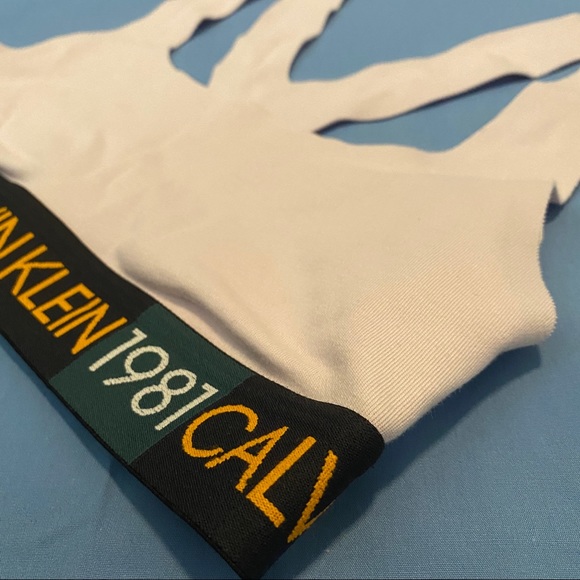 Calvin Klein 1981 Racerback Bra - Picture 2 of 5
